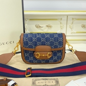 Gucci 구찌 2023 홀스빗 1955 미니 크로스백 20.5cm