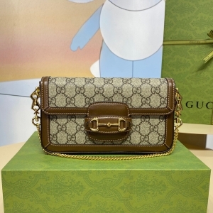 Gucci 구찌 2023 홀스빗 1955 GG 미니백 21.5CM