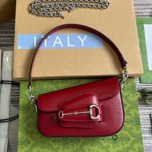 Gucci 구찌 2023 홀스빗 1955 미니 숄더백 19.5CM