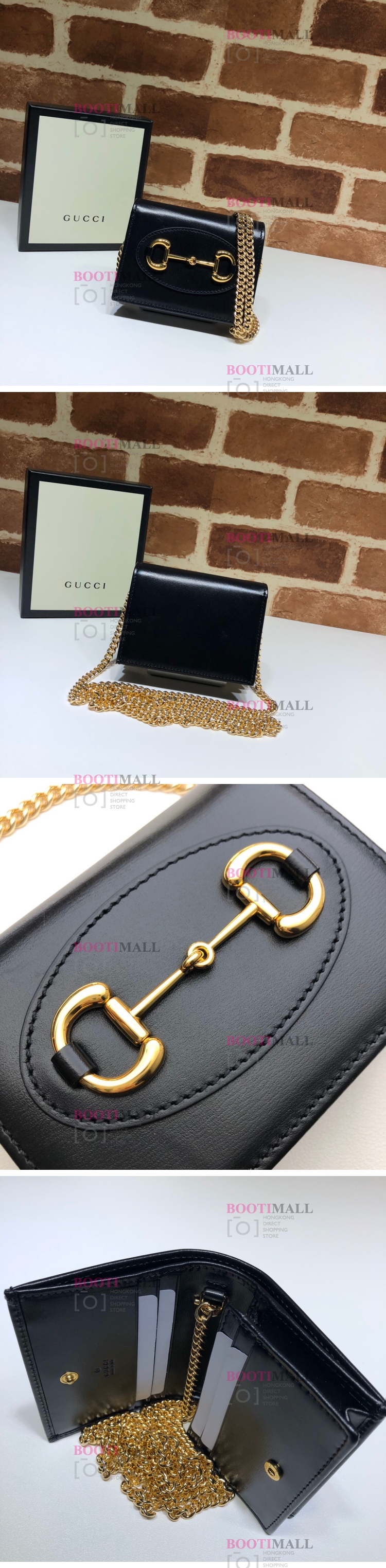 Gucci 구찌 2023 홀스빗 1955 체인 카드지갑 11cm (10월) 1