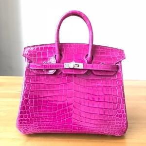 HERMES 에르메스 2021 버킨백 악어가죽 (가격상담) 25CM