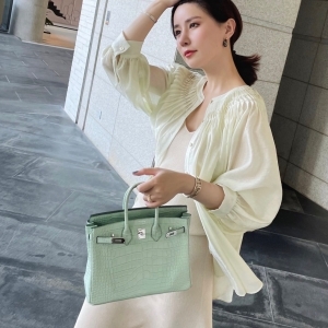 HERMES 에르메스 2021 버킨백 악어가죽 (가격상담) 25CM