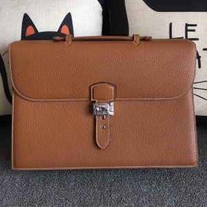 HERMES 에르메스 2021 MEN'S 서류가방 토고가죽 38CM