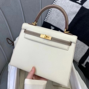 HERMES 에르메스 2021 켈리백 앱송가죽 25CM