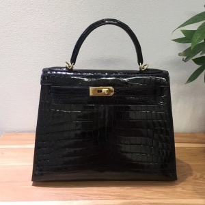 HERMES 에르메스 2021 켈리백 악어가죽 28CM