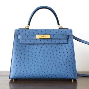 HERMES 에르메스 2021 켈리백 타조가죽 (가격상담) 28CM