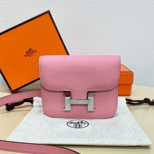 Hermes 에르메스 2025 콘스탄스 슬림 벨트백 (금장,은장) (올수공) (가격상담) 12.4CM
