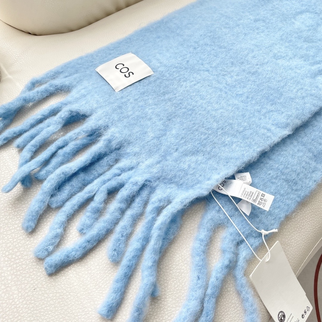 COS 퍼프리 fringe 머플러 9
