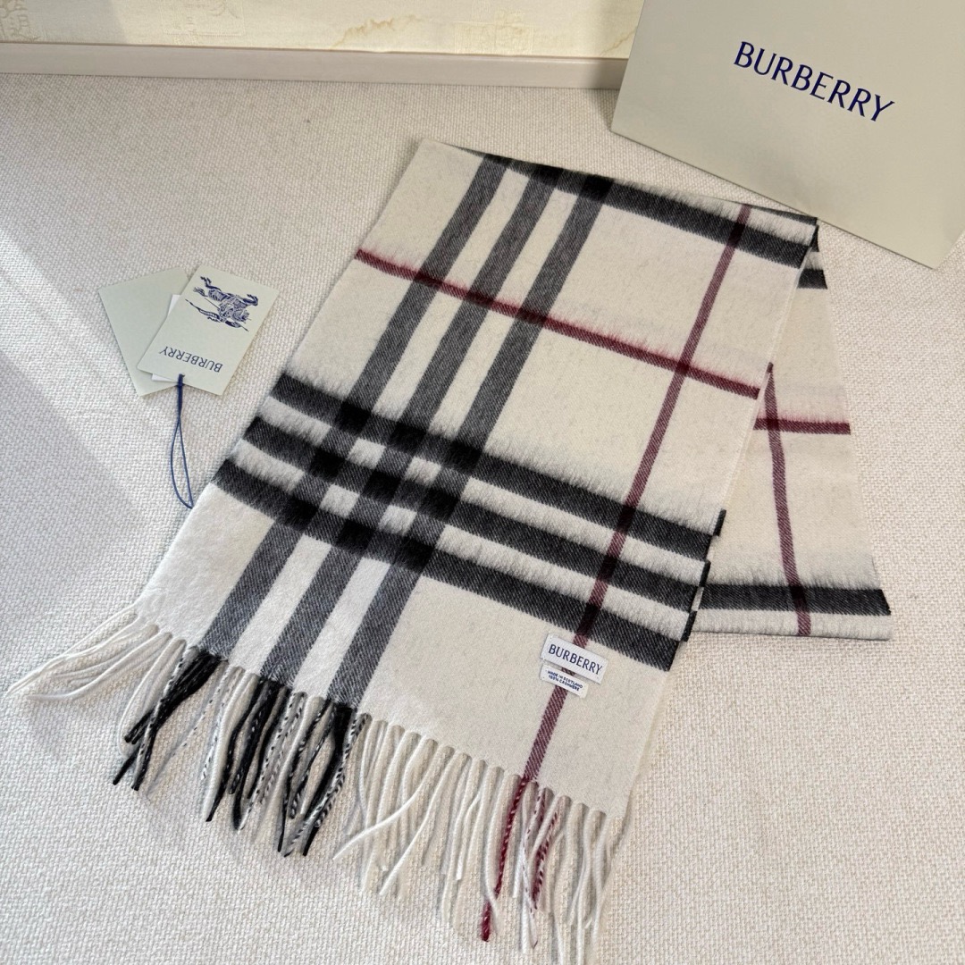 Burberry 버버리 클래식 체크 캐시미어 머플러 8