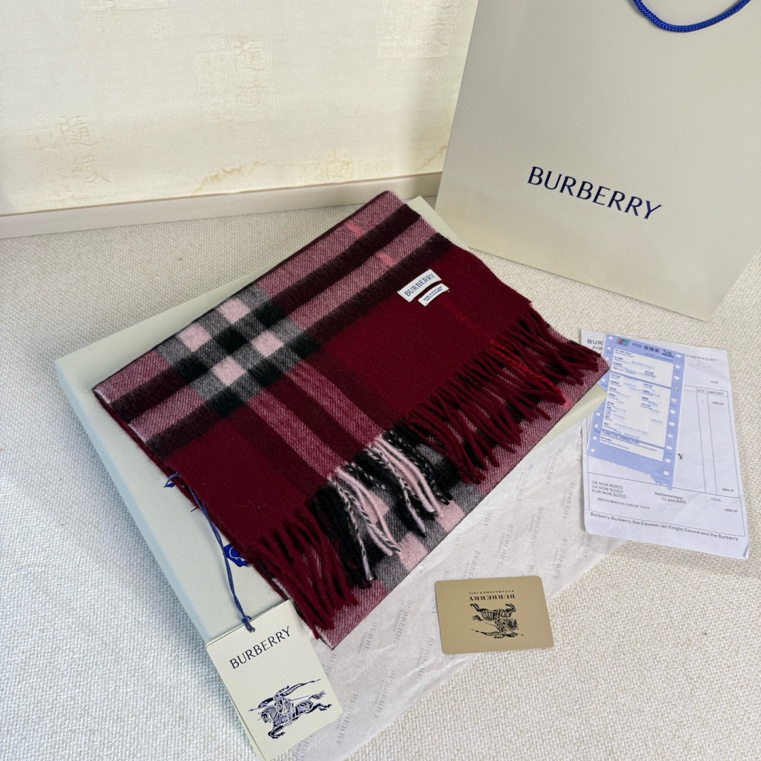 Burberry 버버리 클래식 체크 캐시미어 머플러 3