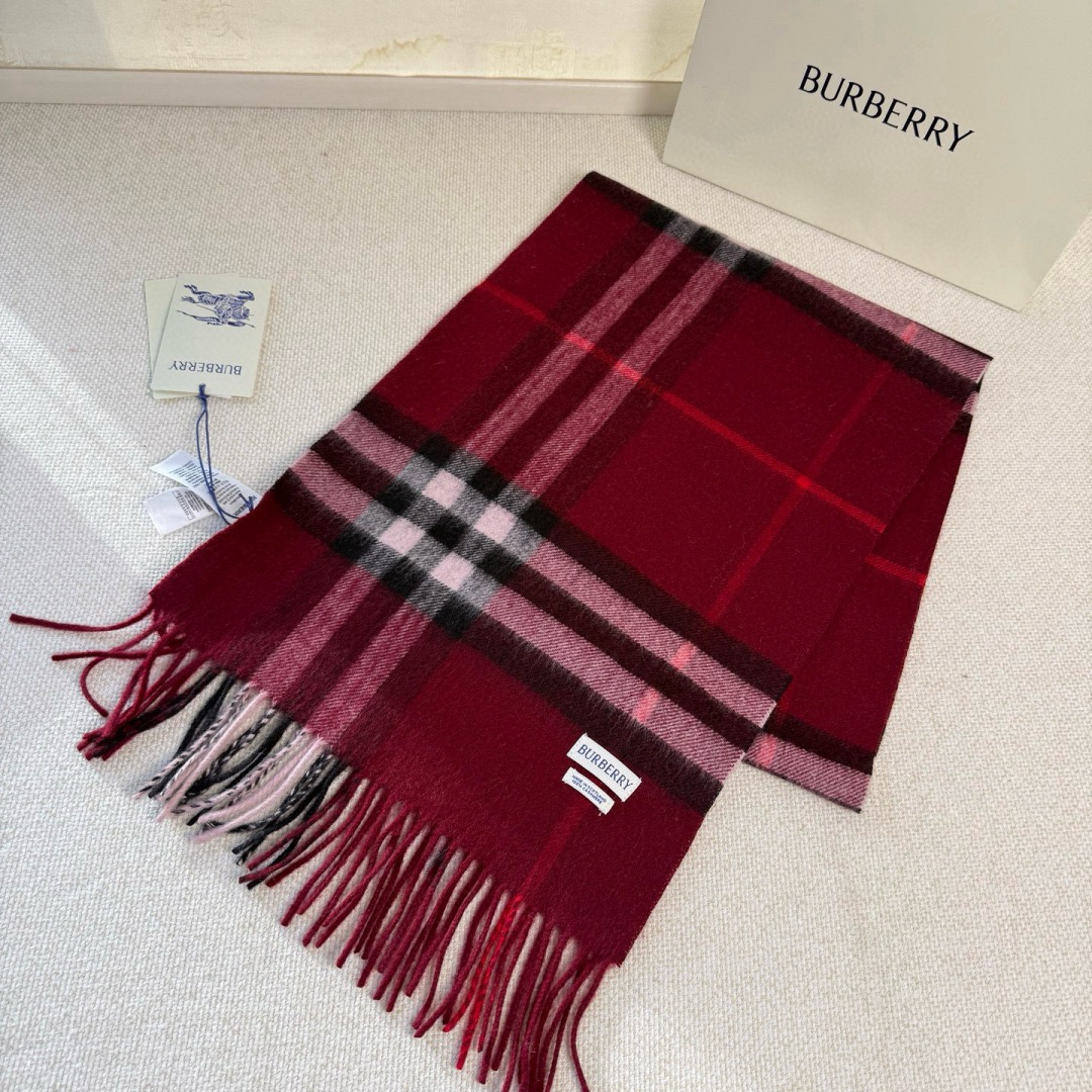 Burberry 버버리 클래식 체크 캐시미어 머플러 4