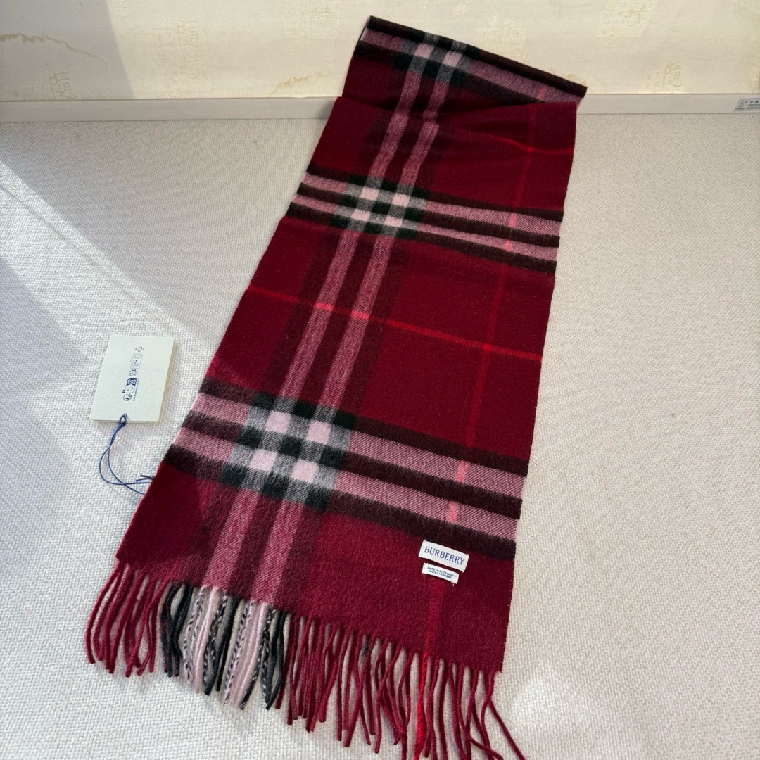 Burberry 버버리 클래식 체크 캐시미어 머플러 6