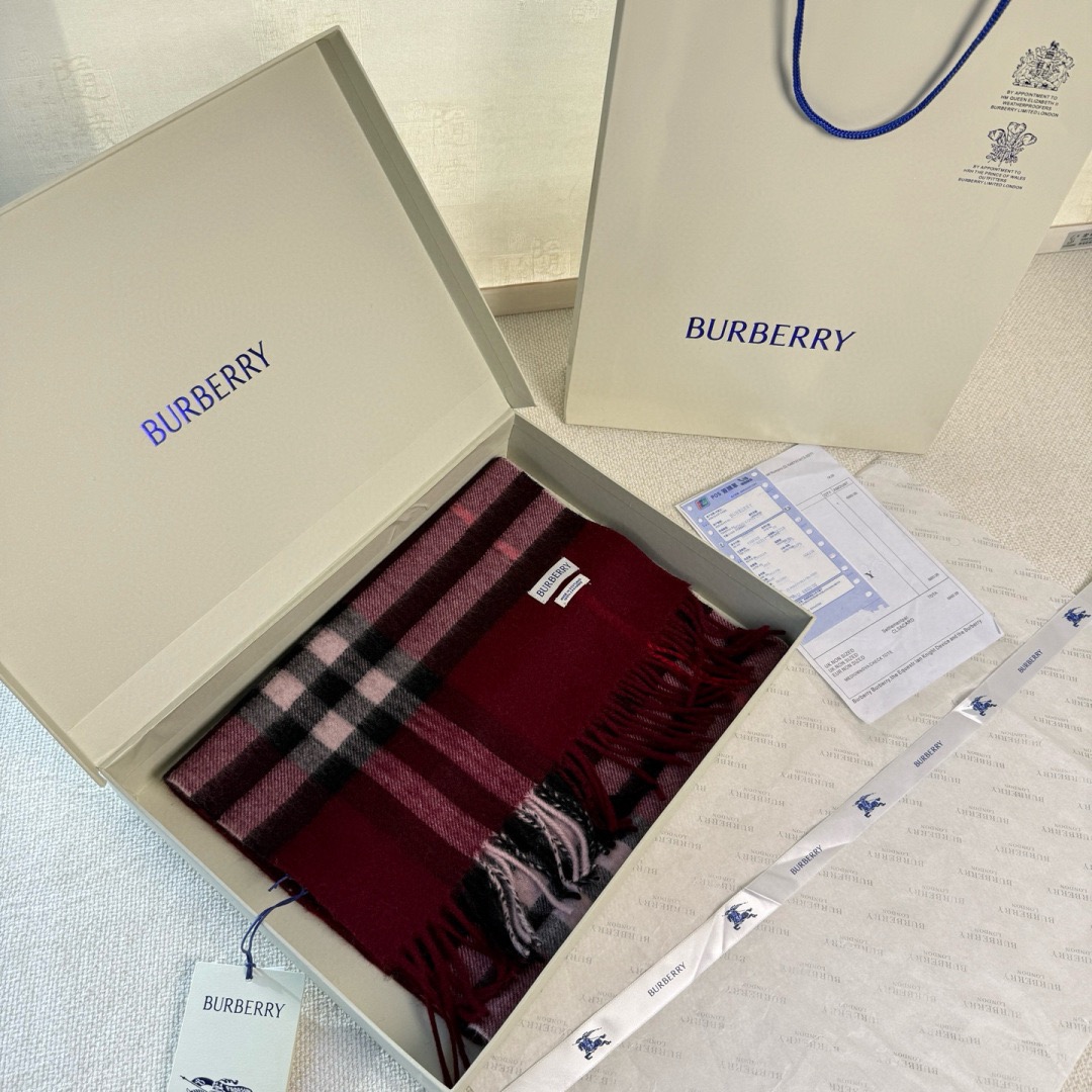 Burberry 버버리 클래식 체크 캐시미어 머플러 7