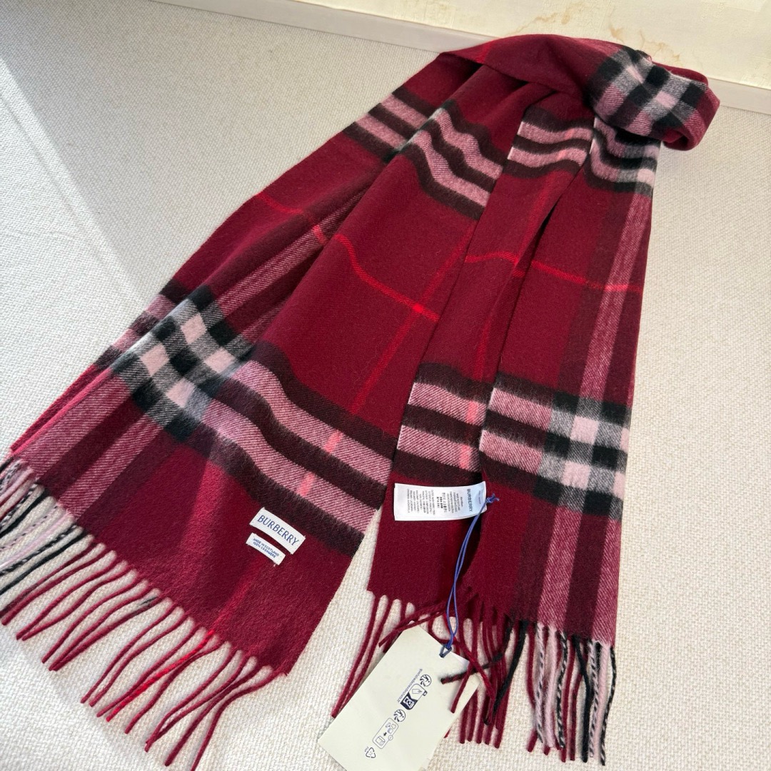 Burberry 버버리 클래식 체크 캐시미어 머플러 8