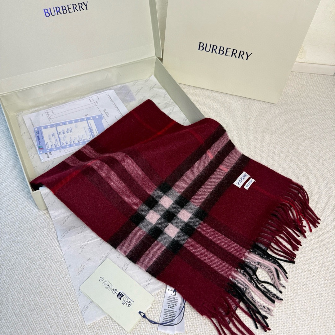 Burberry 버버리 클래식 체크 캐시미어 머플러 10