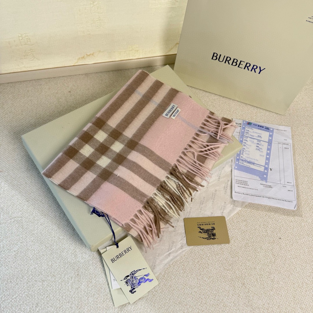 Burberry 버버리 클래식 체크 캐시미어 머플러 4