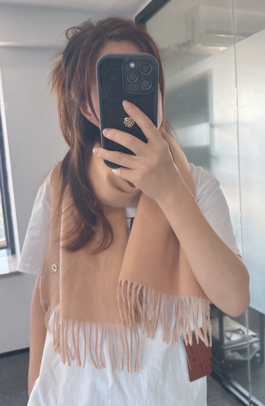 Loro Piana 노울로 피아나 양모 머플러 1