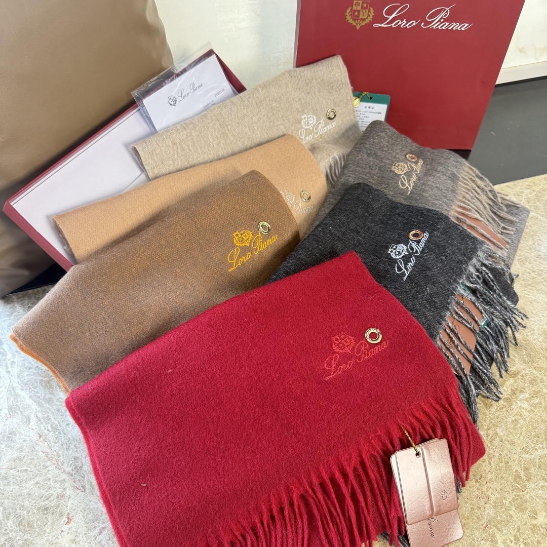 Loro Piana 노울로 피아나 양모 머플러 2