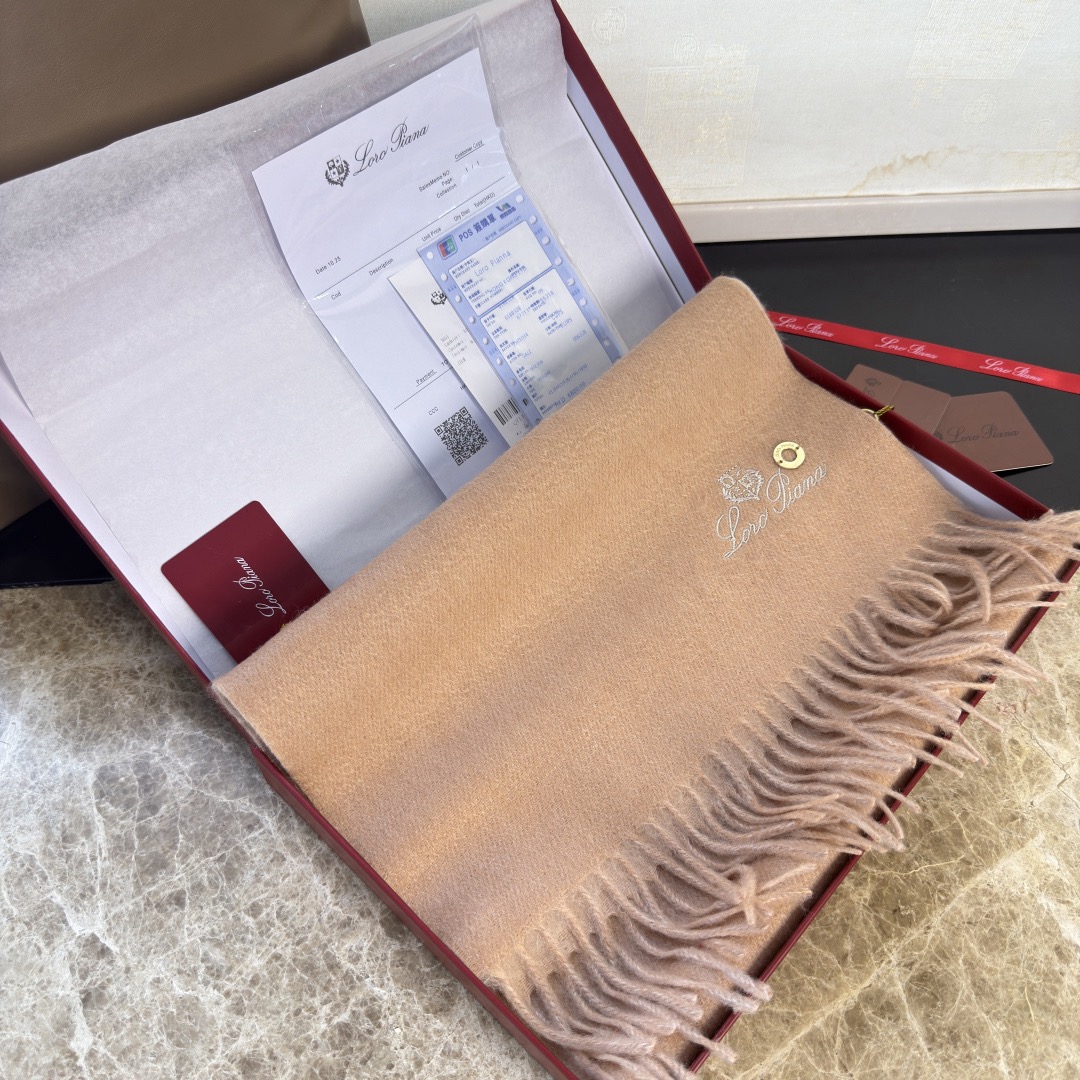 Loro Piana 노울로 피아나 양모 머플러 4