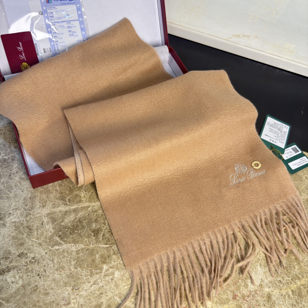 Loro Piana 노울로 피아나 양모 머플러 5
