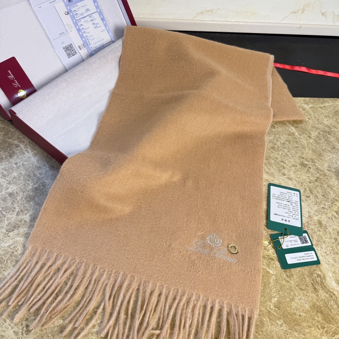 Loro Piana 노울로 피아나 양모 머플러 6