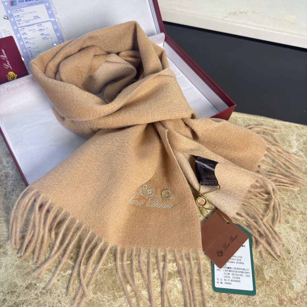 Loro Piana 노울로 피아나 양모 머플러 9