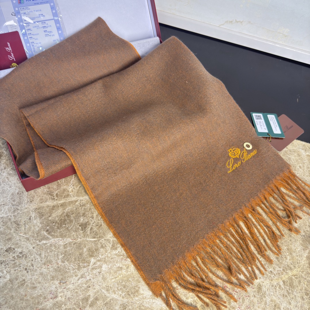 Loro Piana 노울로 피아나 양모 머플러 5
