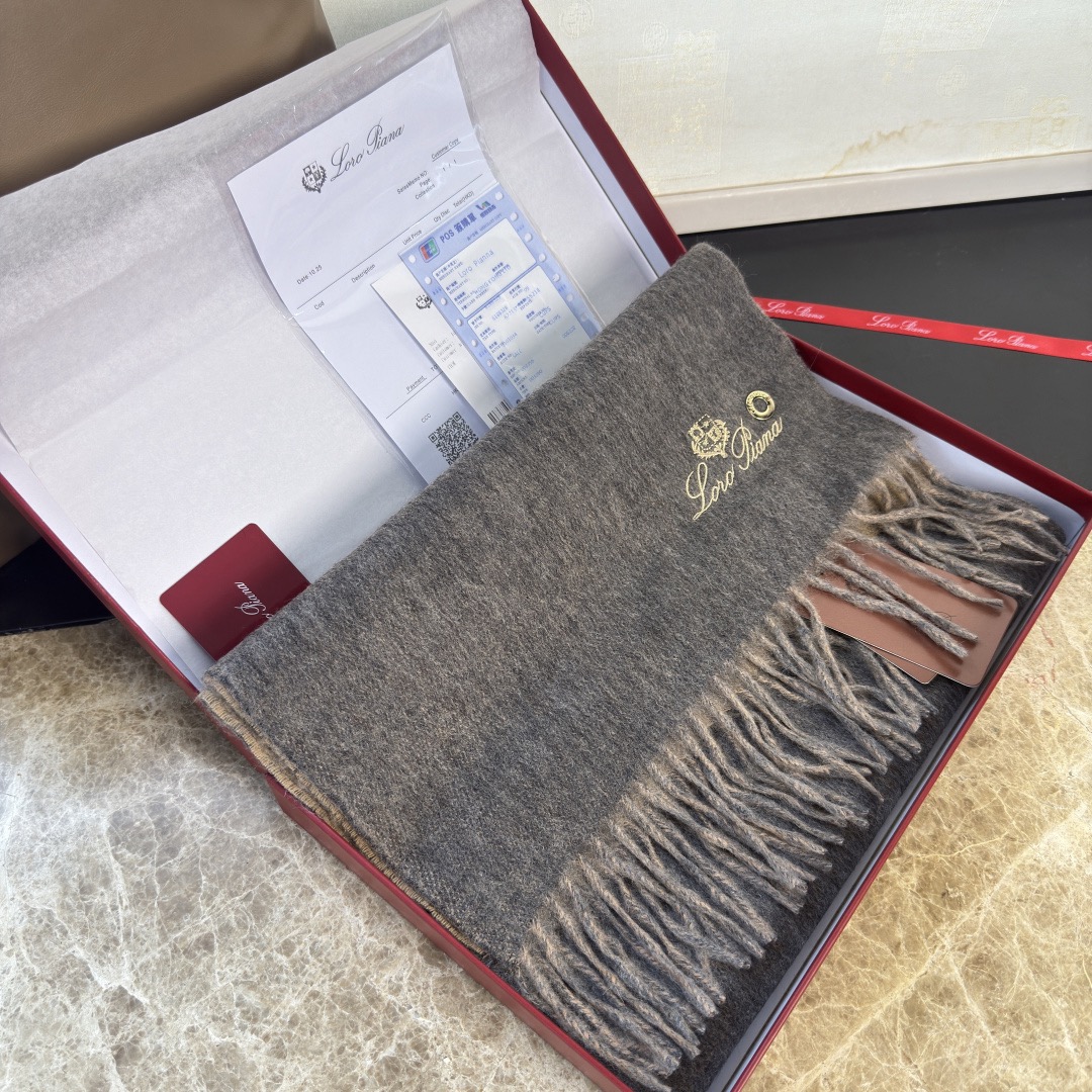 Loro Piana 노울로 피아나 양모 머플러 4