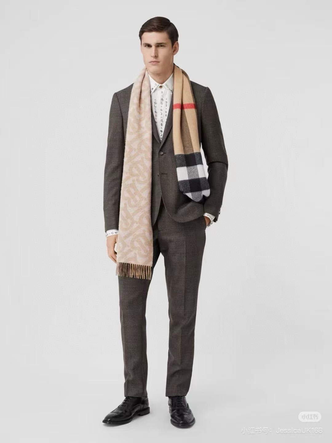 Celine 셀린느 브라운 울 혼방 골드 버튼 테일러드 자켓 1