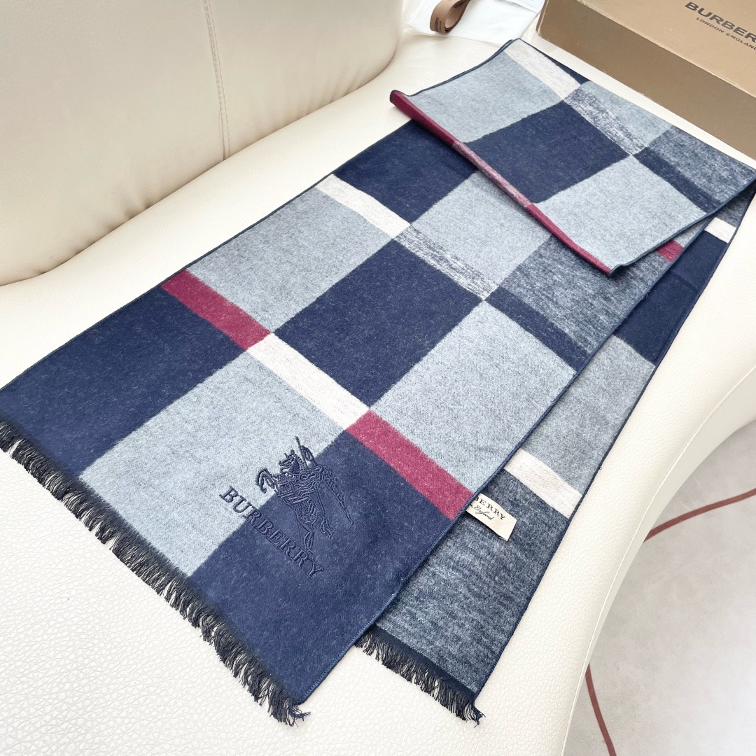 BURBERRY 버버리 남녀공용 체크 울 머플러 6
