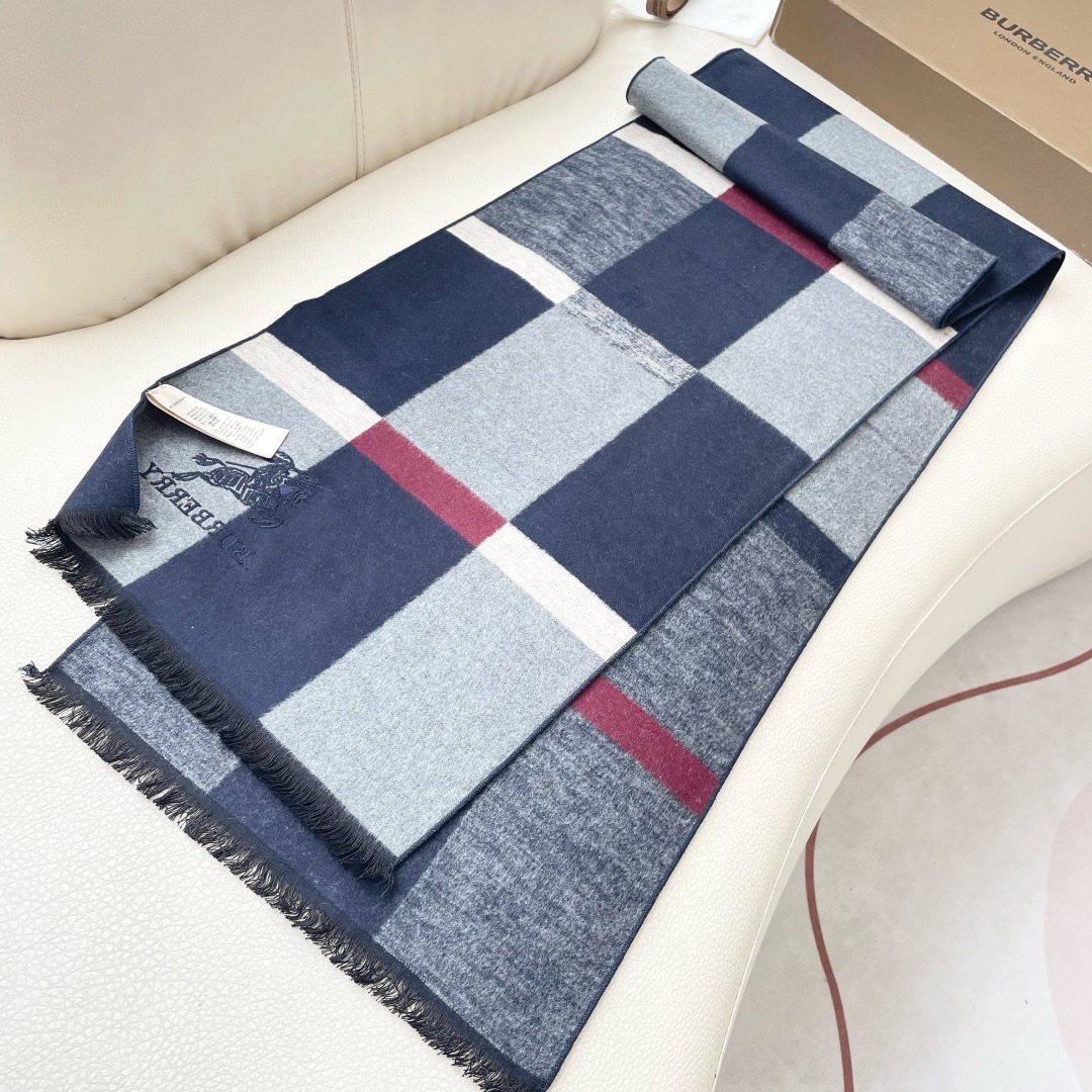 BURBERRY 버버리 남녀공용 체크 울 머플러 7