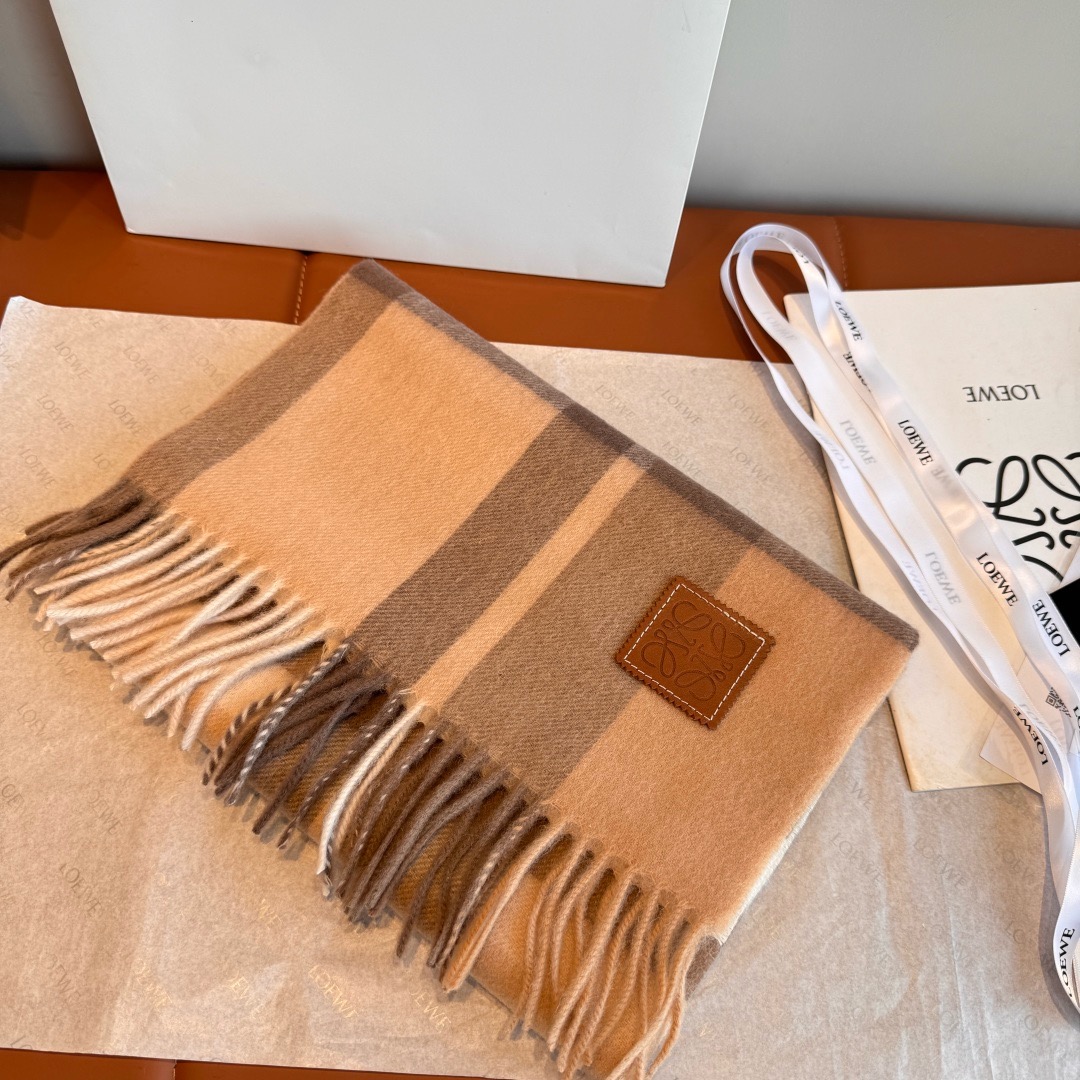 Loewe 로에베 아나그램 울 머플러 롱 스카프 7