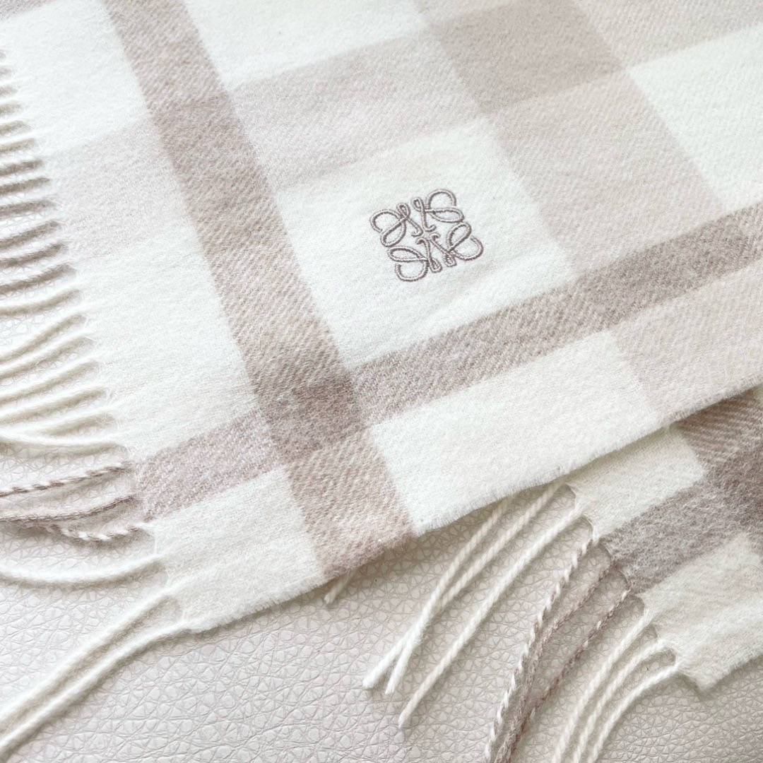 Loewe 로에베 아나그램 울 머플러 롱 스카프 8