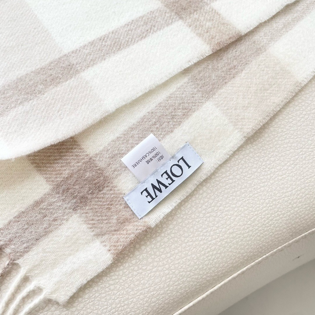 Loewe 로에베 아나그램 울 머플러 롱 스카프 9