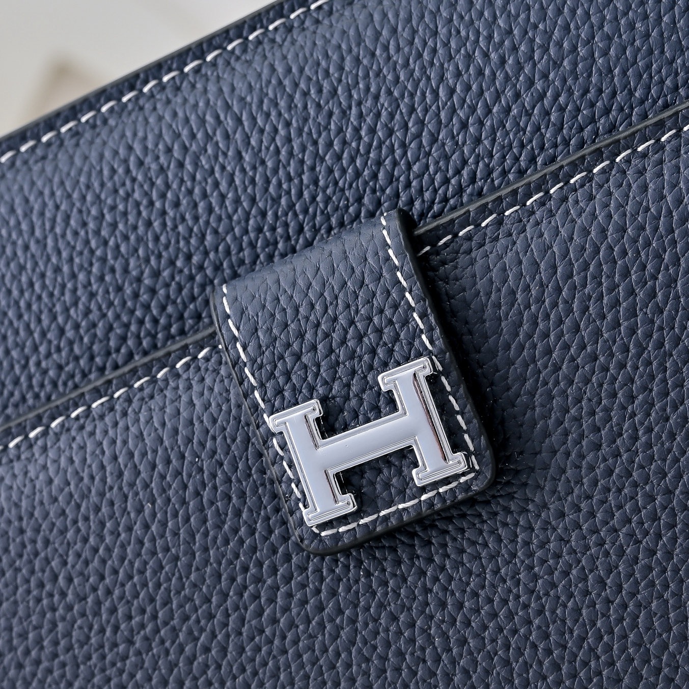 Hermes 에르메스 남성 가죽 H로고 클러치백 4