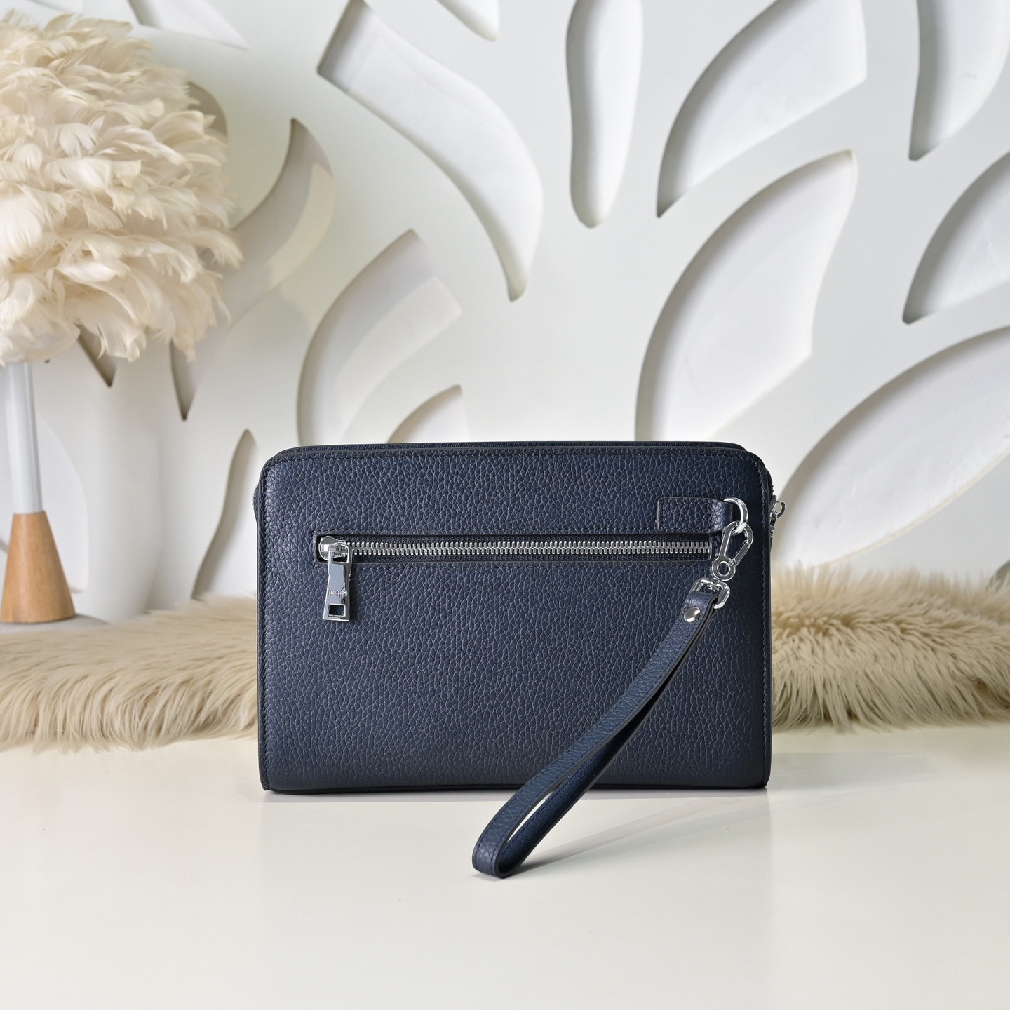 Hermes 에르메스 남성 소가죽 H 로고 클러치백 3