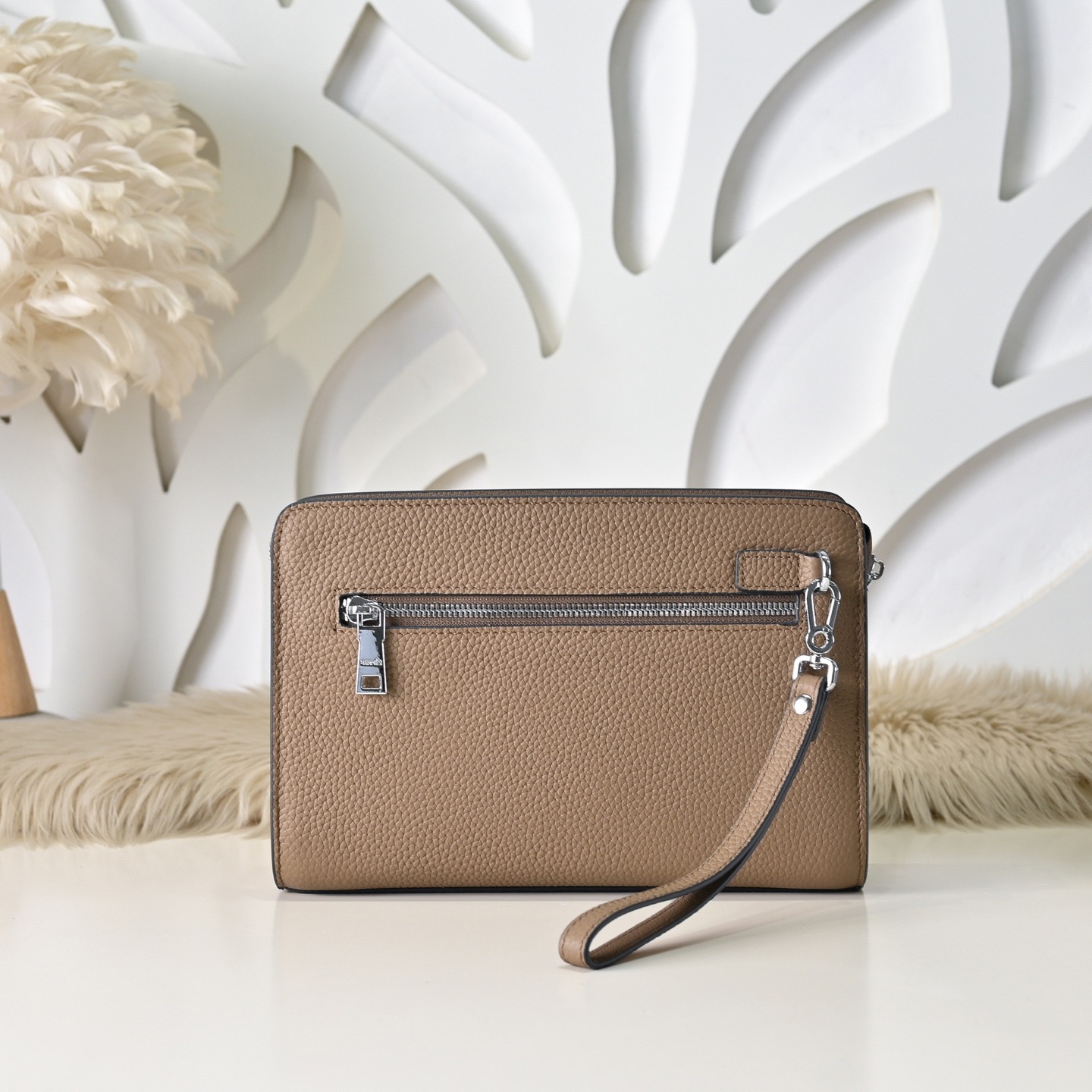 Hermes 에르메스 남성 가죽 H 로고 클러치백 3