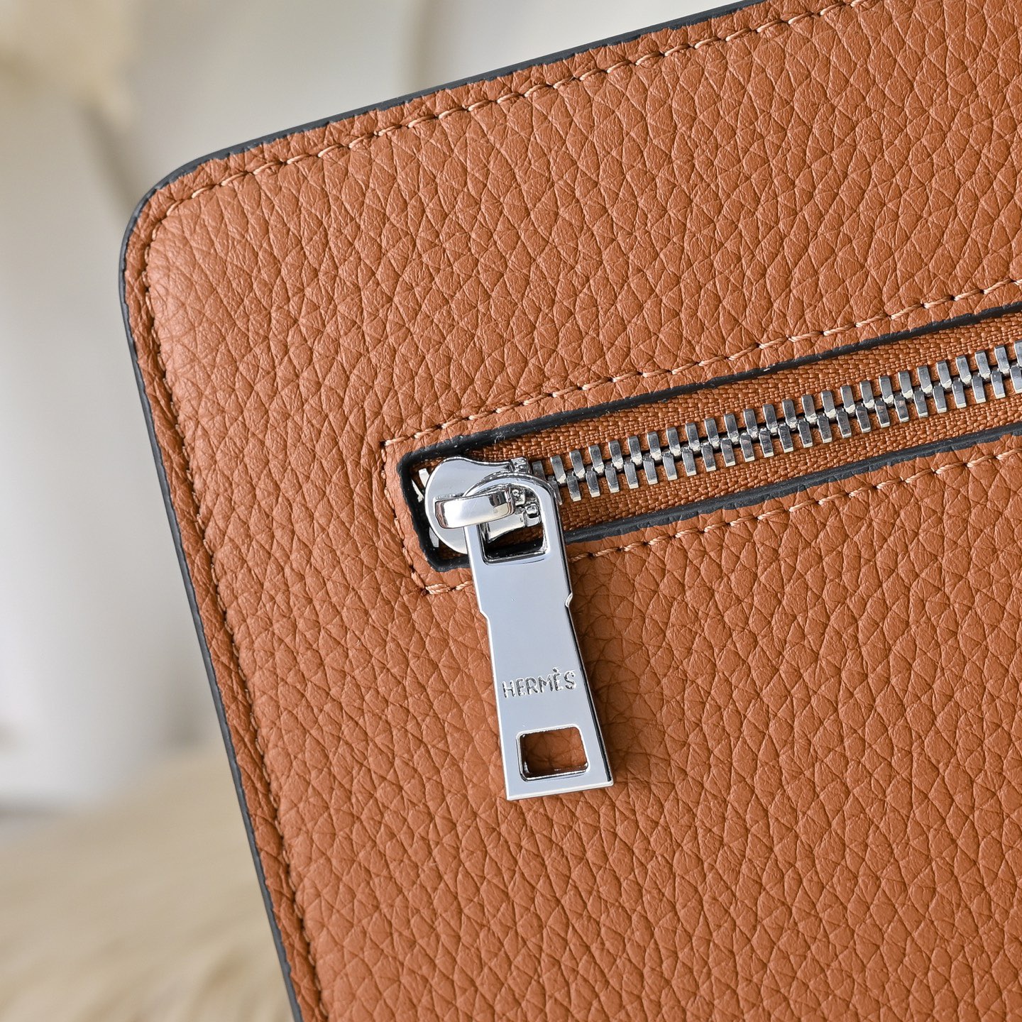 Hermes 에르메스 남성 가죽 H 로고 클러치백 5