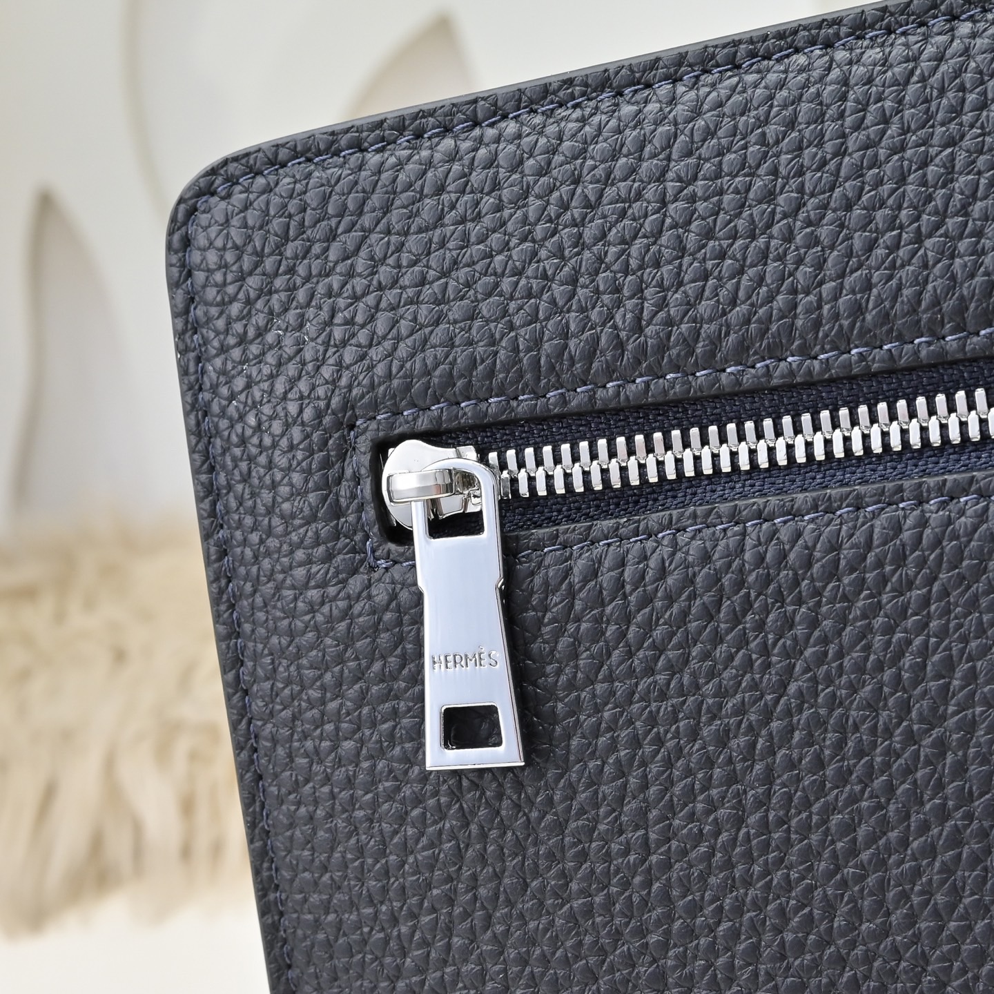 Hermes 에르메스 남성 소가죽 H 로고 클러치백 6