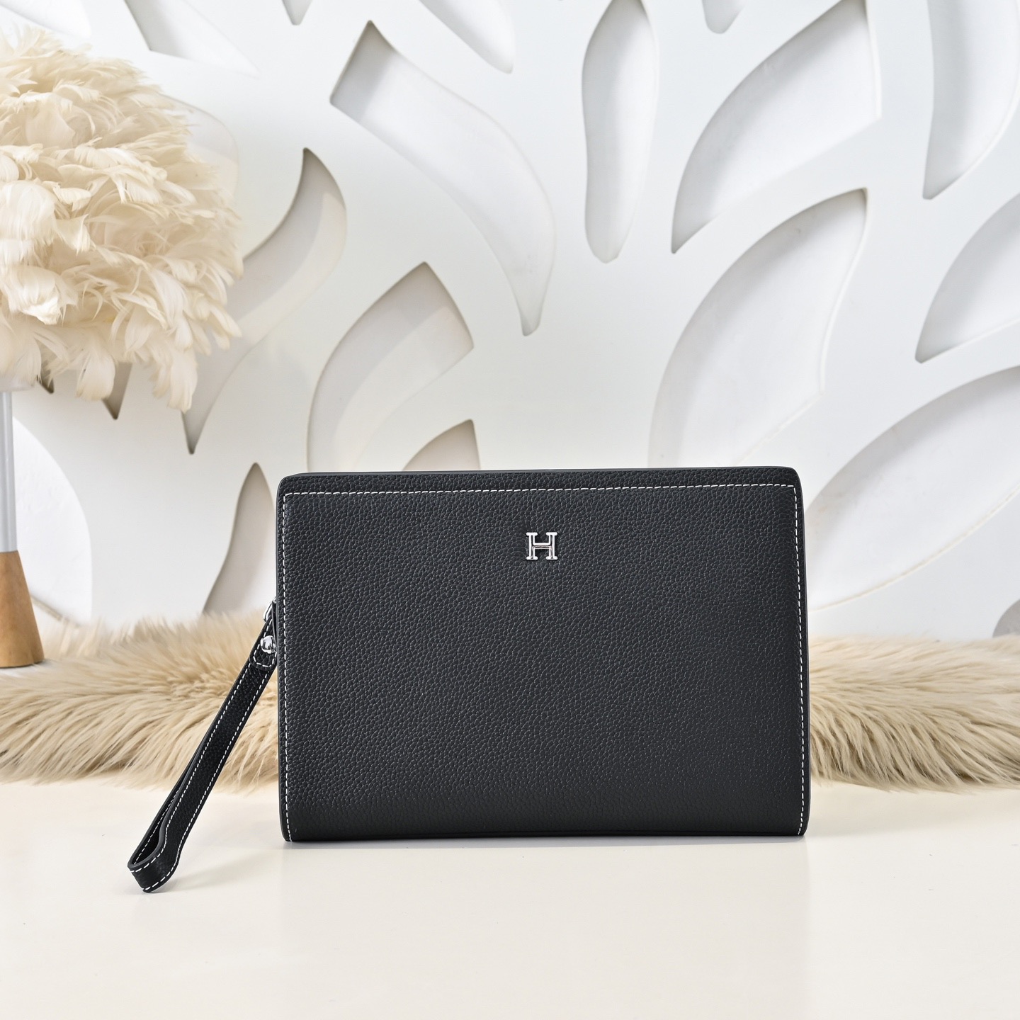 Hermes 에르메스 남성 가죽 클러치백 1