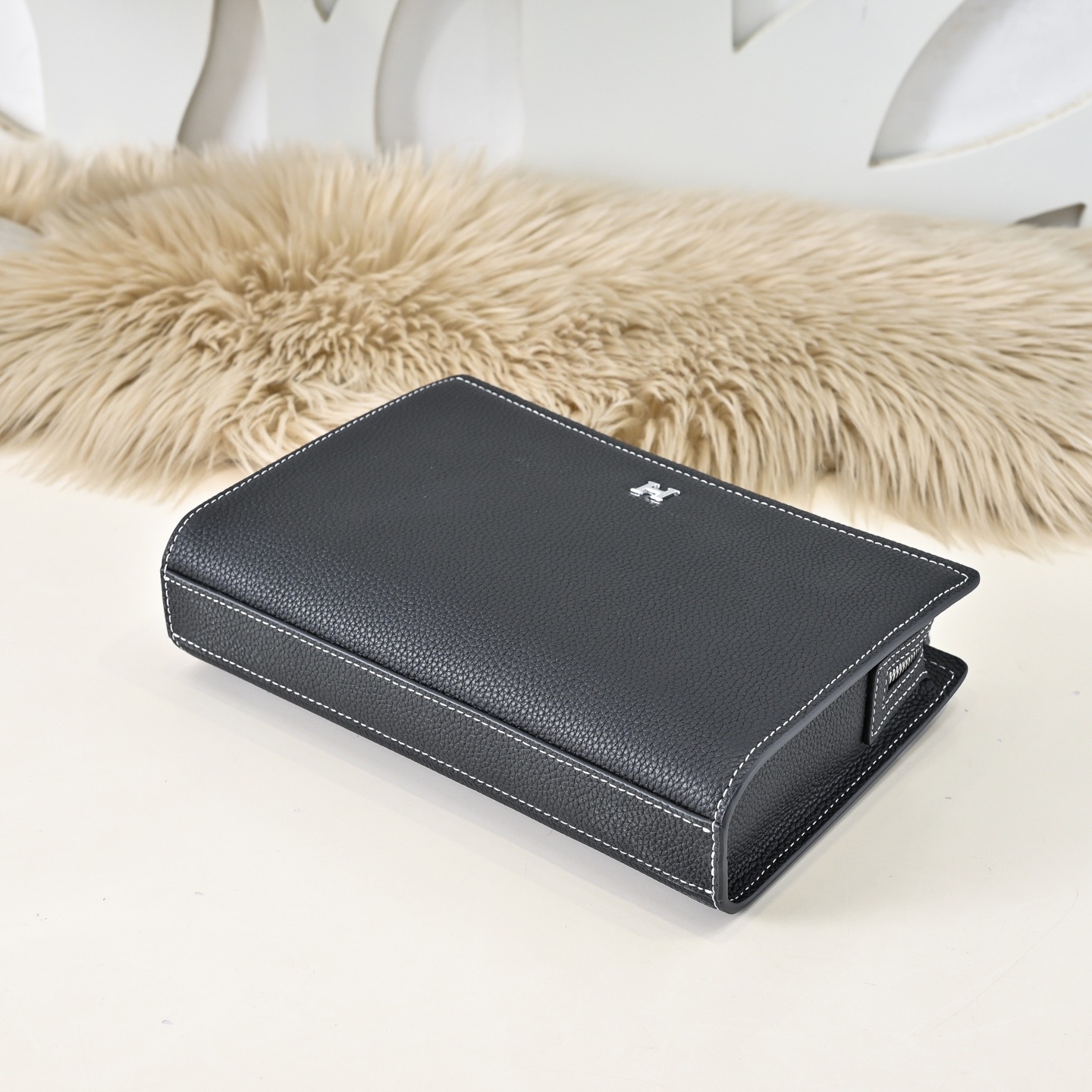 Hermes 에르메스 남성 가죽 클러치백 7