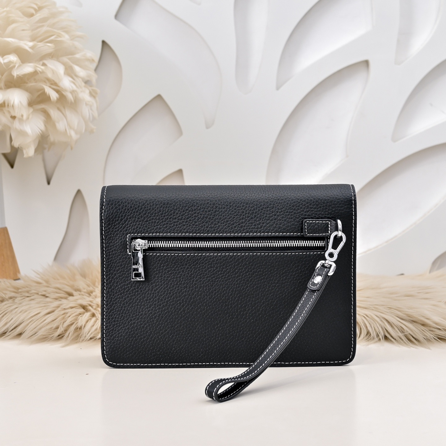 Hermes 에르메스 남성 가죽 클러치백 3