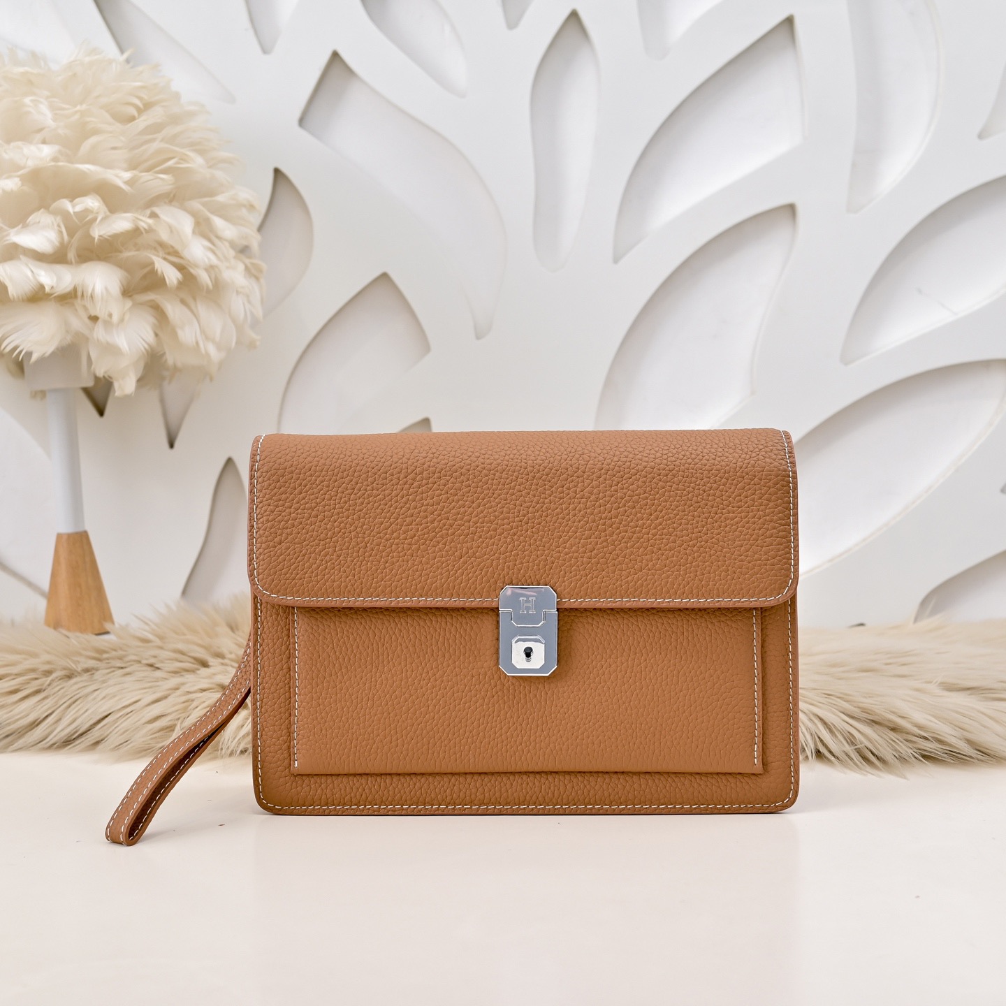 Hermes 에르메스 남성 소가죽 클러치 백 1