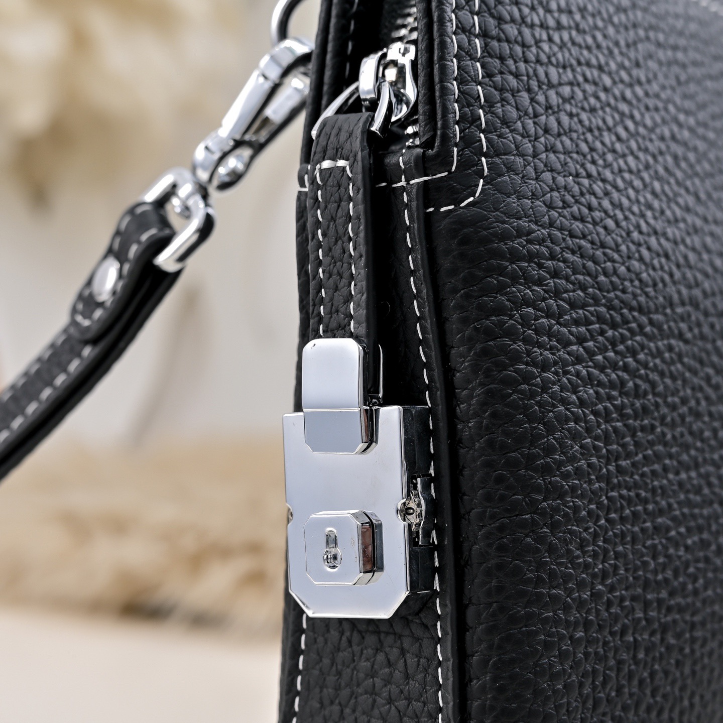 Hermes 에르메스 에블린 남성 가죽 클러치백 5