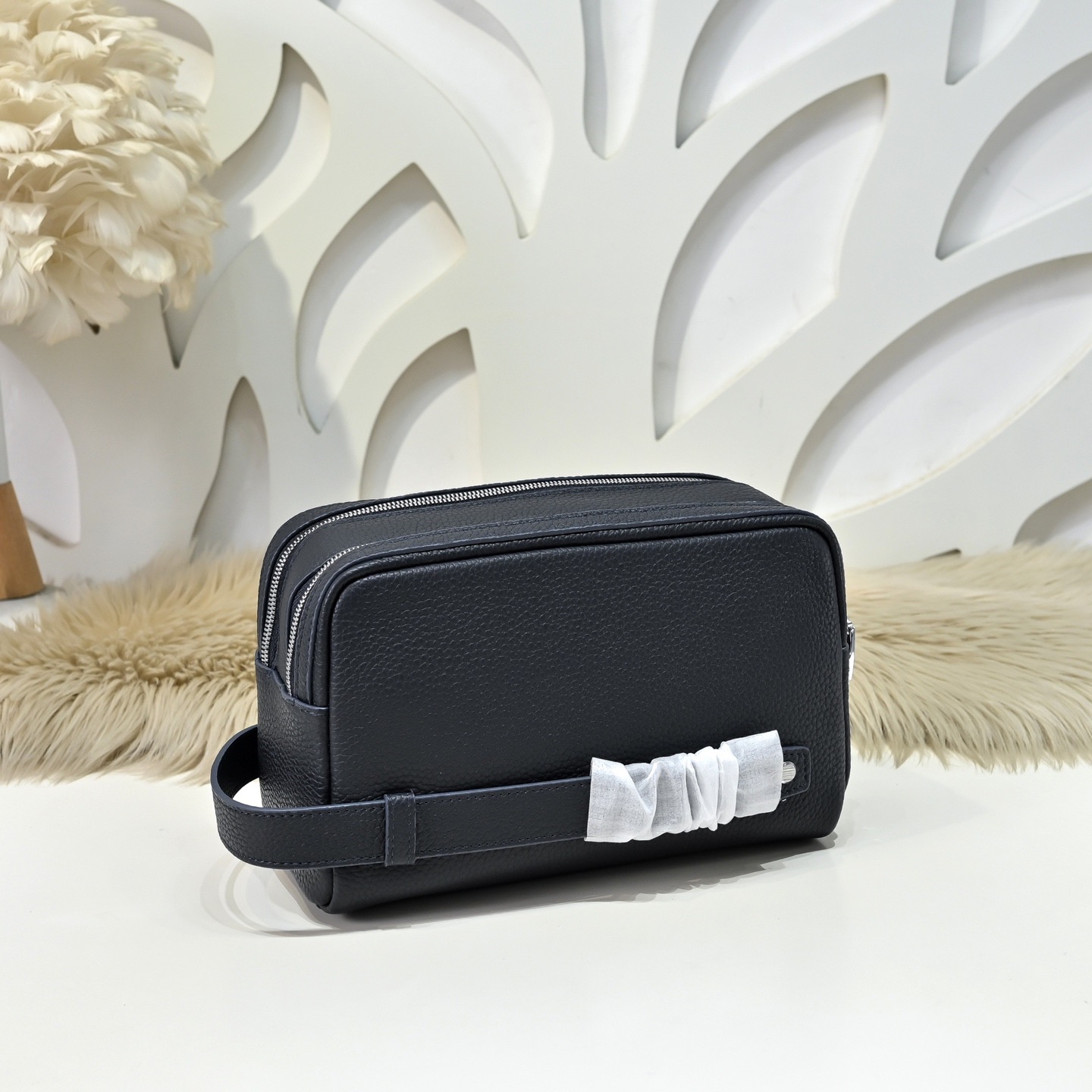 Hermes 에르메스 남성 소가죽 지퍼 클러치백 3