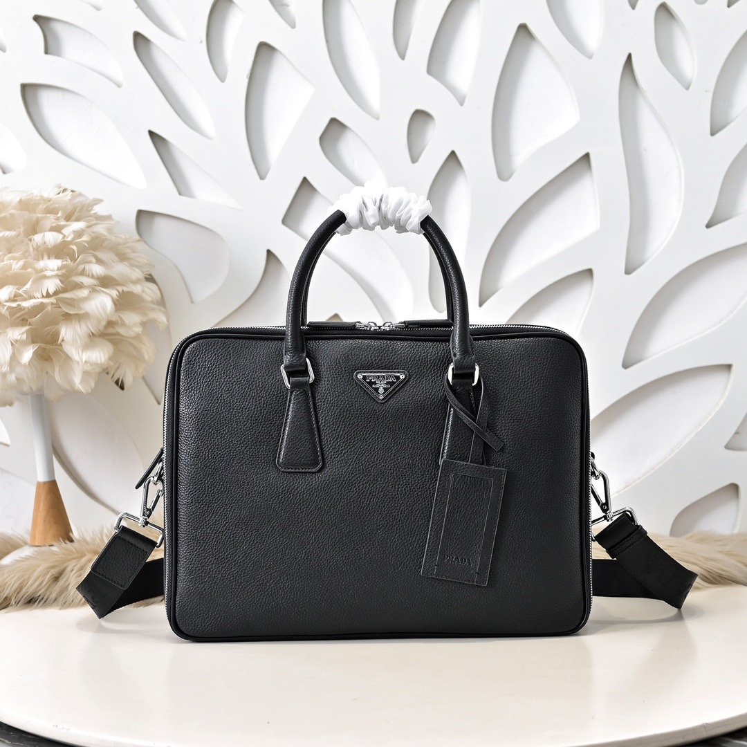 Prada 프라다 남성 소가죽 브리프케이스 토트백 1