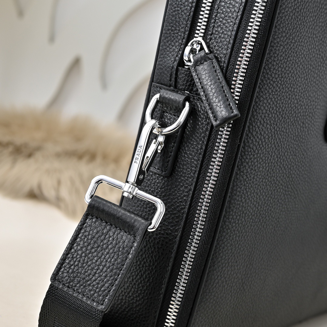 Prada 프라다 남성 소가죽 브리프케이스 토트백 5
