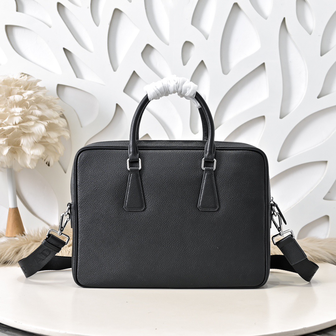 Prada 프라다 남성 소가죽 브리프케이스 토트백 3