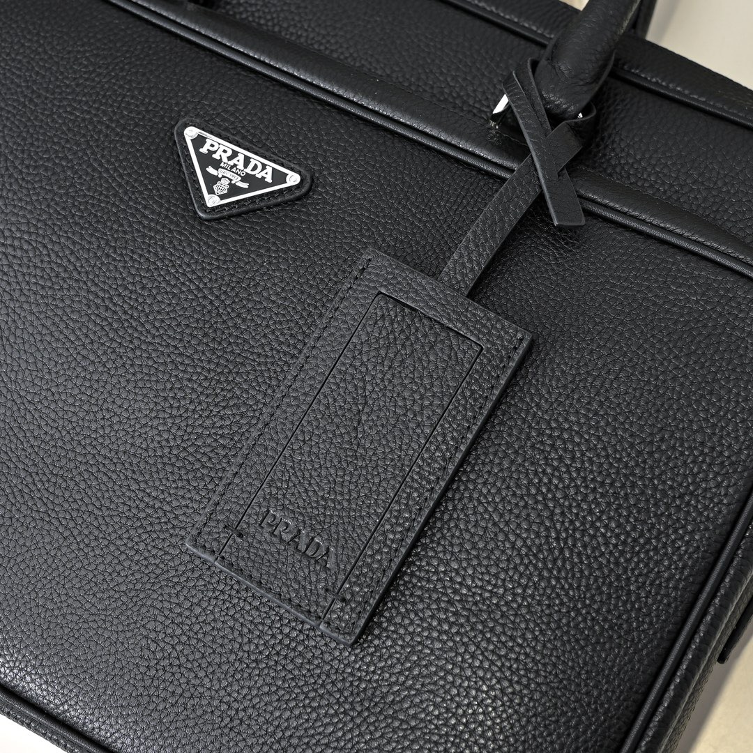 Prada 프라다 남성 소가죽 브리프케이스 토트백 4