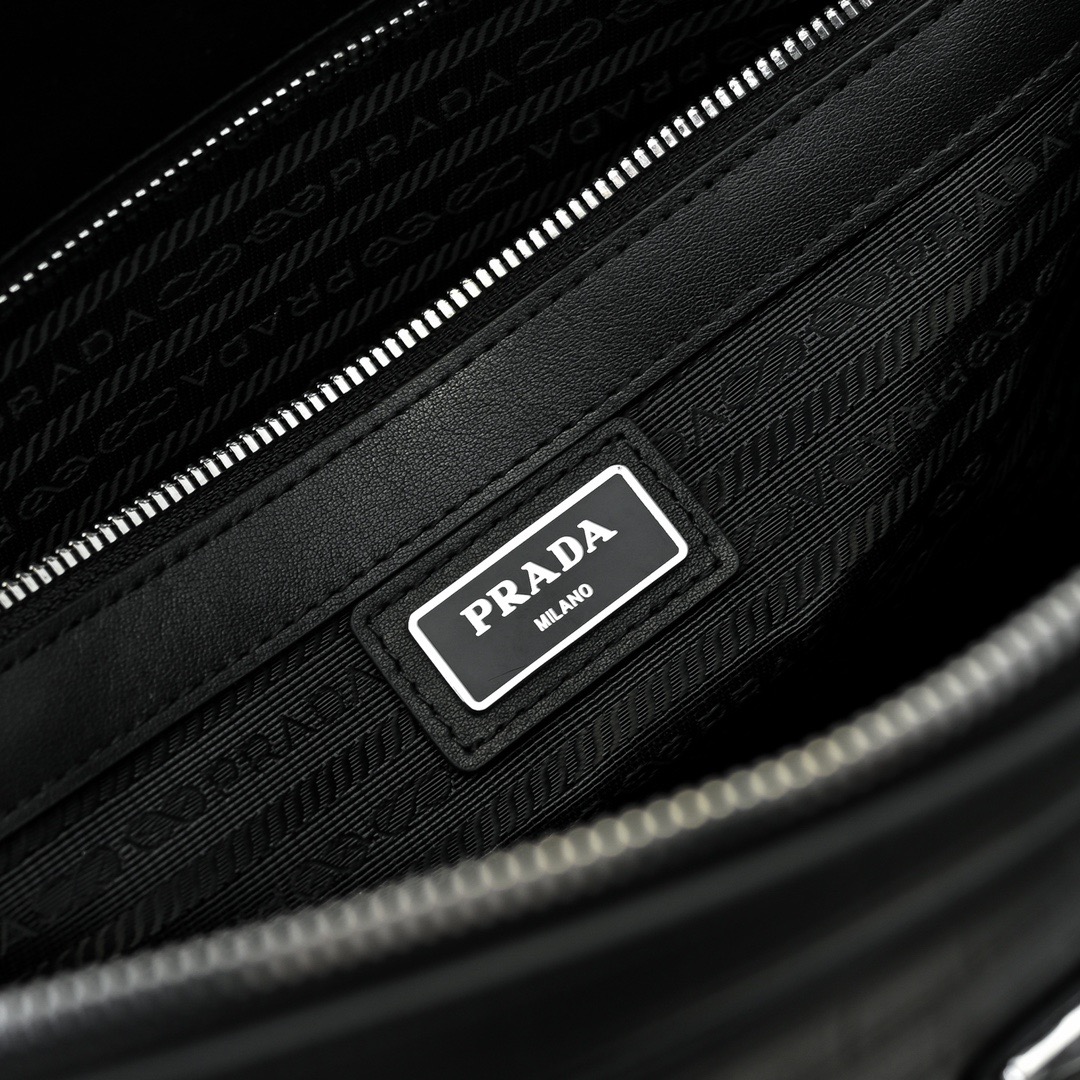 Prada 프라다 크로커다일 엠보 남성 브리프케이스 토트백 8